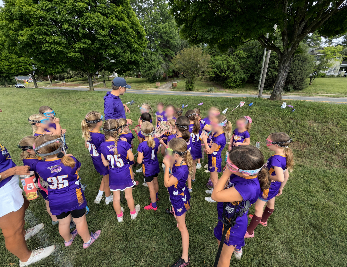 RVLA team huddle
